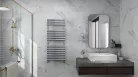 Egyenes radiátor, Arezzo design Moon Chrome 1200x500 törölközőszárítós radiátor AR-M12050CR