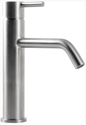 Mosdó csaptelep, Sapho MINIMAL lefolyó nélkül 338mm inox MI202