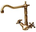 Mosdó csaptelep, Sapho REITANO ANTEA automata lefolyóval bronz 3376