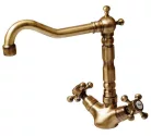 Mosdó csaptelep, Sapho REITANO ANTEA automata lefolyóval bronz 3376