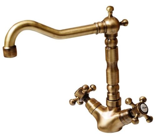 Mosdó csaptelep, Sapho REITANO ANTEA automata lefolyóval bronz 3376