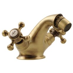   Bidé csaptelep, Sapho REITANO ANTEA automata lefolyóval bronz 3186