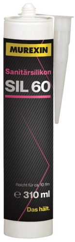 Szilikon, Murexin SIL 60 szaniter 310ml fehér/weis
