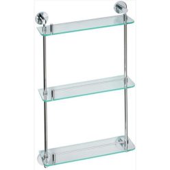   Polc, Sapho BEMETA OMEGA ECONOMY tripla üveg 36,5x62cm króm 104202132
