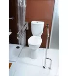 WC, DISABLE WC mozgássérülteknek. S-trap +WC tartály: BD301.410.00 Sapho