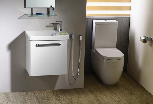 WC, KERASAN FLO Wc kombi 36x43x60cm : 311701 Sapho