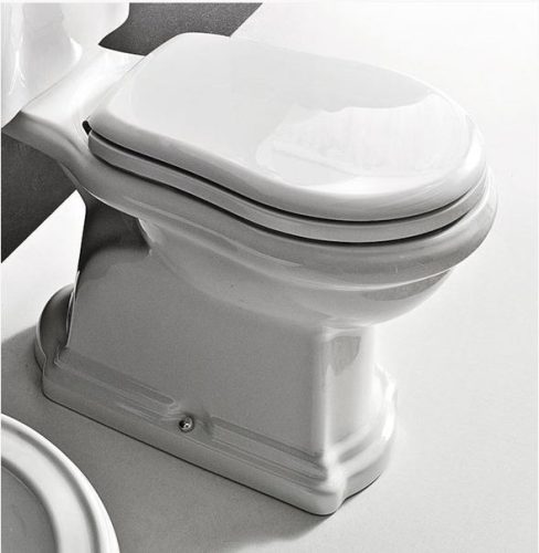 WC, KERASAN RETRO WC kombi hátsó kifolyású : 101301 Sapho