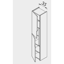 Fali szekrény, TBoss Pixi F170 2A