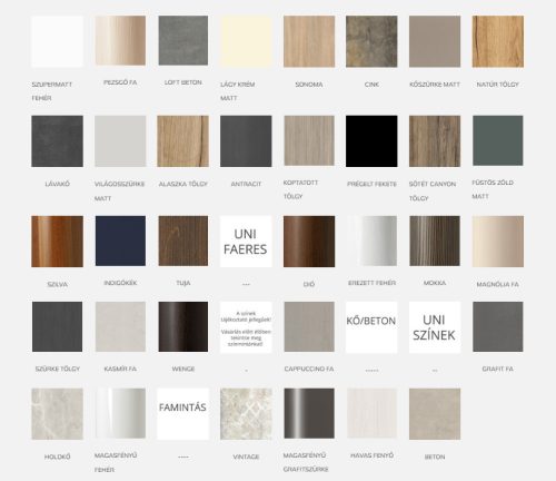 Fali szekrény, TBoss Pixi F170 2A