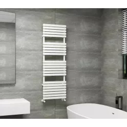   Egyenes radiátor, Arezzo design Flat White 1500x500 törölközőszárítós radiátor AR-FW15050