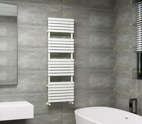 Egyenes radiátor, Arezzo design Flat White 1500x500 törölközőszárítós radiátor AR-FW15050