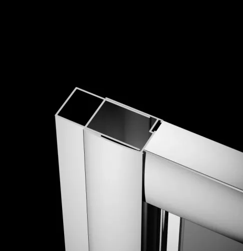 Zuhanykabin alkatrész, Radaway U toldóprofil Twist 2 cm