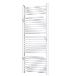   Egyenes radiátor, Arezzo design Smart White 1200x500 törölközőszárítós radiátor AR-SM12050W