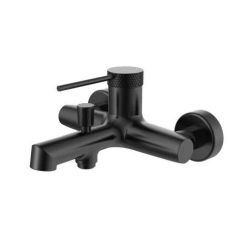   Kádtöltő csaptelep, Arezzo design Palmfield kádtöltő csaptelep, fekete AR-1104BL