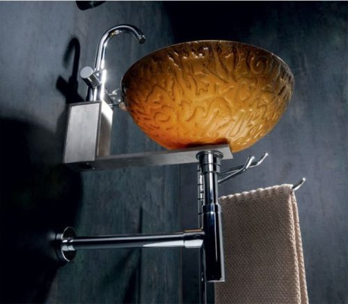 Mosdó, BEAUTY PURE ovális üvegmosdó 52x37,5x13,5cm: 2501-12 Sapho