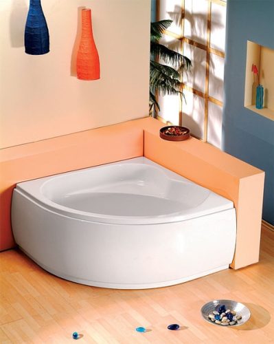 Kád, POLYSAN SIRIUS kád 130x130x43 cm : 49111 Sapho