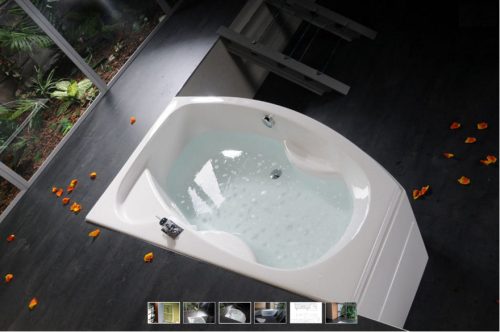 Kád, POLYSAN MAMBA kád 160x95x45, bal : 27111 Sapho