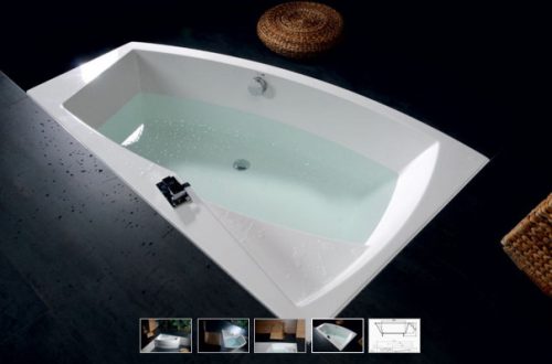 Kád, POLYSAN EVIA kád 160x100x47, jobb : 12611 Sapho