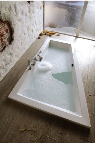 Kád, POLYSAN TRIANGL kád 180x120x50cm, bal : 19611 Sapho