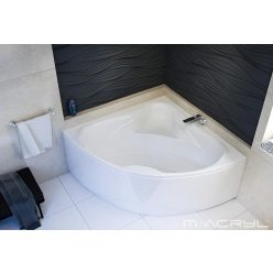   Hidromasszázs kád, M-Acryl Rita  150x150, Wellness Premium 24 fúvókás elektronikus
