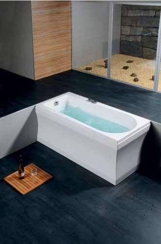 Kád, POLYSAN LISA kád 160x70x47 cm : 86111 Sapho