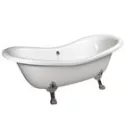 Kád, POLYSAN CHARLESTON kád 188x80, króm lábbal: 38122 Sapho
