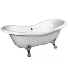 Kád, POLYSAN CHARLESTON kád 188x80, króm lábbal: 38122 Sapho