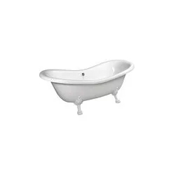   Kád, POLYSAN CHARLESTON kád 188x80, fehér lábbal: 38112 Sapho
