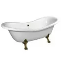 Kád, POLYSAN CHARLESTON kád 188x80, bronz lábbal: 38132 Sapho