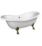 Kád, POLYSAN CHARLESTON kád 188x80, bronz lábbal: 38132 Sapho