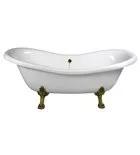 Kád, POLYSAN CHARLESTON kád 188x80, bronz lábbal: 38132 Sapho
