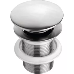   Lefolyó, MINIMAL Kliklak leeresztő túlfolyós mosdóhoz 1˝1/4 inox MI057 Sapho