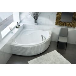   Hidromasszázs kád, M-Acryl Samanta  150x150, Wellness Premium 24 fúvókás elektronikus