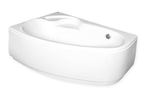 Hidromasszázs kád, M-Acryl Daria  170x110, Wellness Premium Plus 28 fúvókás elektronikus