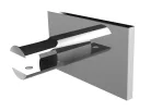 Polc, Sapho edzett üveg polc 900x100x8 mm 22485