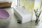 Hidromasszázs kád, M-Acryl Klara  180x80 Wellness Premium 24 fúvókás elektronikus