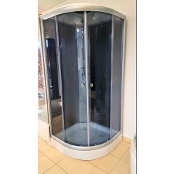 Zuhanykabin, 508 ECO STAR Fehér 80x80x195 cm Tető nélkül