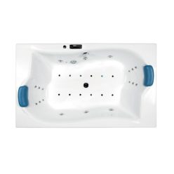   Hidromasszázs kád, M-Acryl Royal  180x110, Wellness Prémium  elektronikus vezérléssel