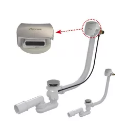   Le- és túlfolyó, Ravak szett- Click Clack Cikkszám: X01440