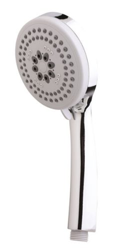 Kézizuhany, AQUALINE kézizuhany  3 funkciós ? 100 mm, króm: SC089