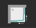 Zuhanykabin, Aquatek Dynamic A4 80x80