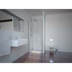   Zuhanyajtó, Sanotechnik Smartflex zuhanyfülke nyíló ajtó Cikkszám: D12110L - balos kivitel