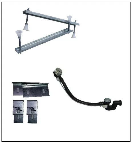 Szerelési egységcsomag, Sanotechnik Szerelési egységcsomag F3000