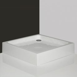 Zuhanytálca, Roltechnik Cola-P 900x900 önhordó szögletes