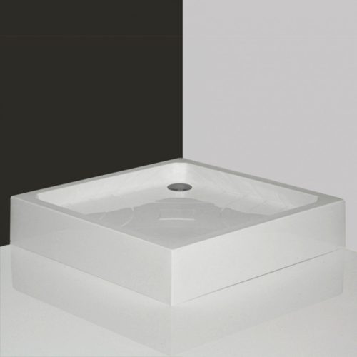 Zuhanytálca, Roltechnik Cola-P 900x900 önhordó szögletes