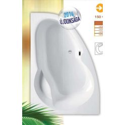 Kád, Roltechnik Harmonia 150x95 aszimmetrikus sarok : RT