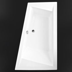   Kád, Roltechnik Kubic Asymmetric 160x103 aszimm. , akril sarok : RT