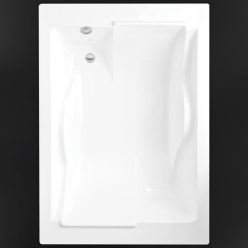   Kád, Roltechnik Amore 180x120 szögletes, 2 személyes akril : RT