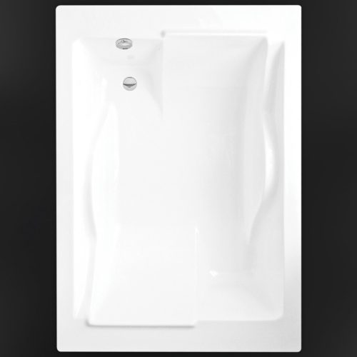 Kád, Roltechnik Amore 180x120 szögletes, 2 személyes akril : RT