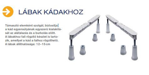 Kádláb, Roltechnik Exclusive lábak kádakhoz :RT